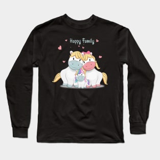 happy family Long Sleeve T-Shirt